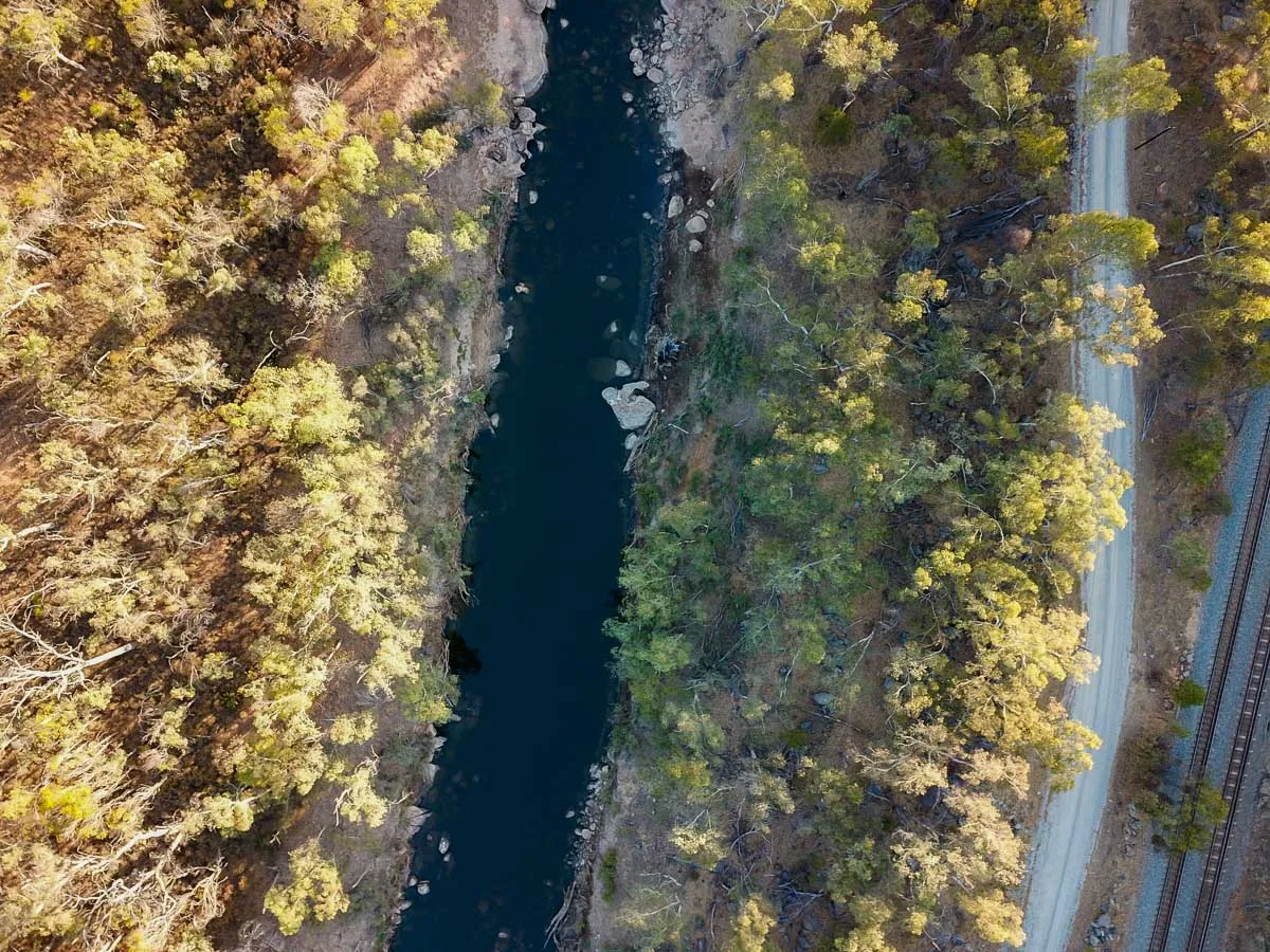 Australia · Avon National Park · Rail Road River