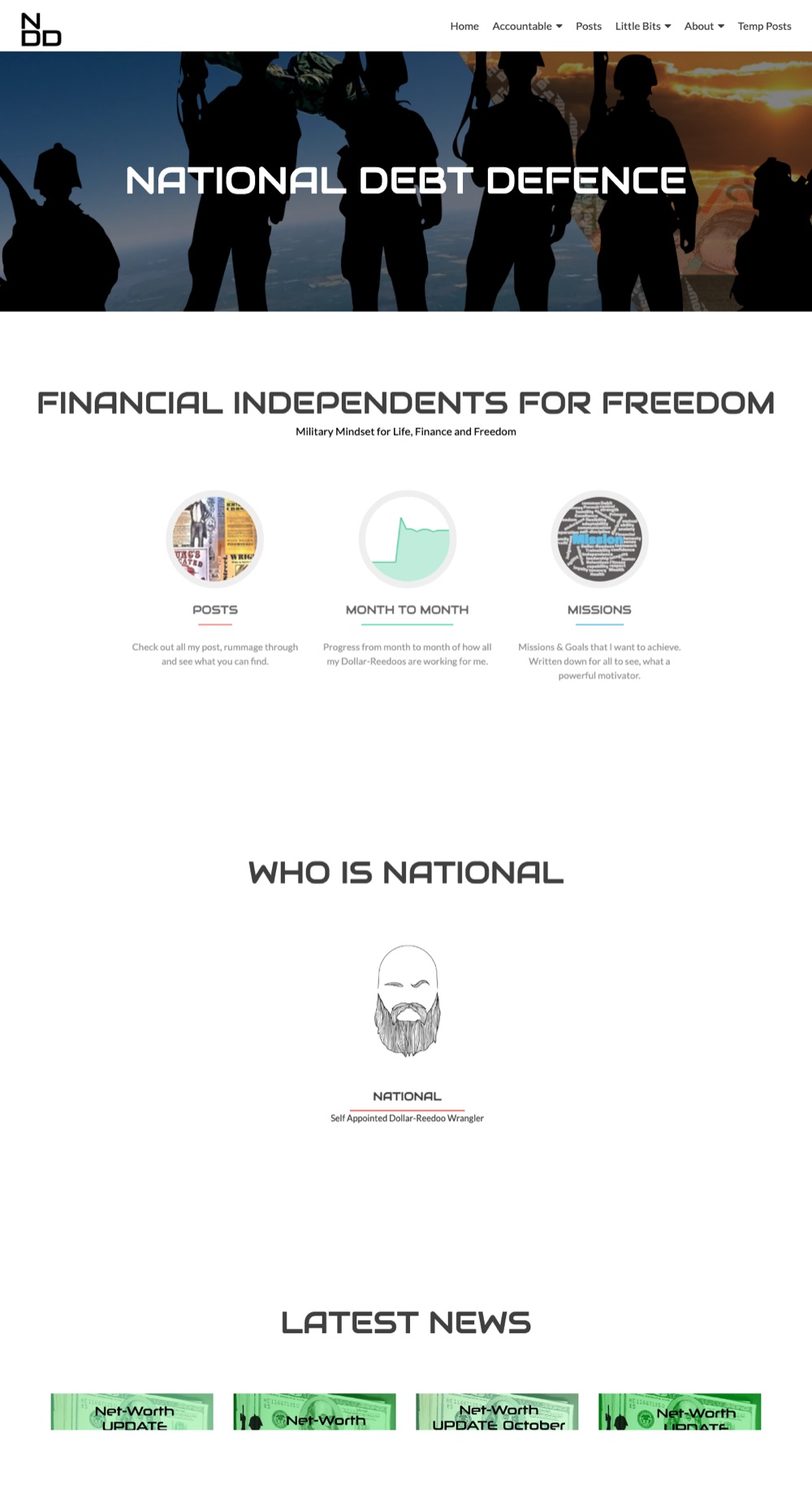 National Debt Defence - home page